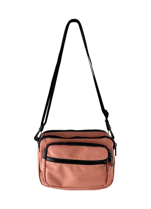 VADA matt nylon bag - pepe rose - 28x18