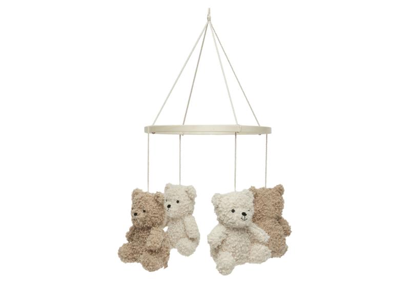 Jollein mobil Teddy bear - Naturel/biscuit