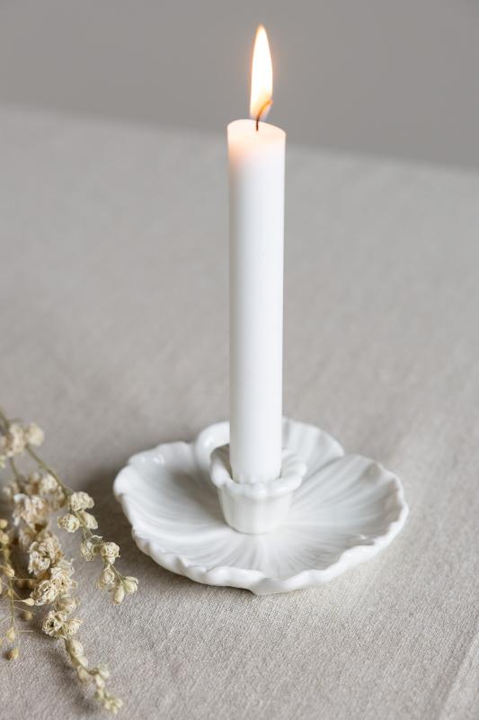 BOTANIK ivory ljusstake