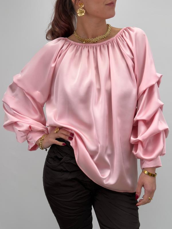 Raya Blouse Pink Onesize