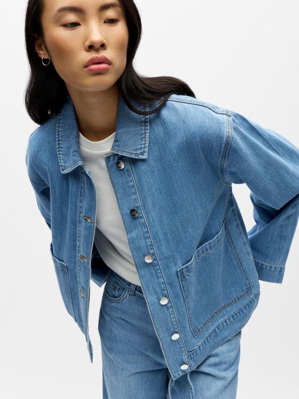 OBJRosie RE L/S OVERSHIRT