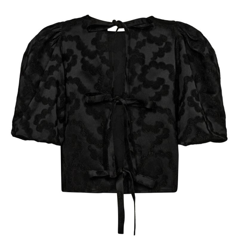 Blankacc bow Blouse