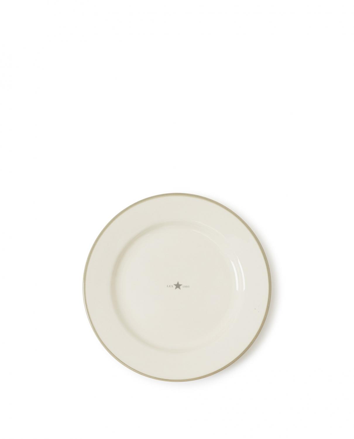 Assiett Dessert Plate earthware - green