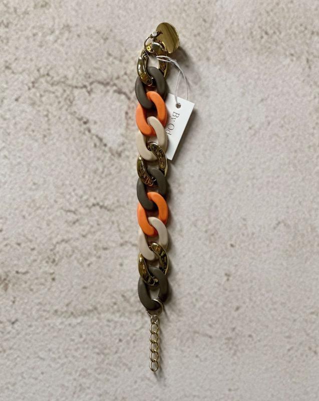 Odahl Armband Mix brun/beige/guld