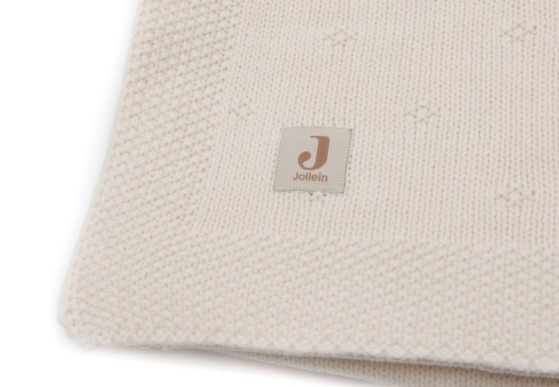 Jollein Filt 75x100cm Cosy Knit Ivory