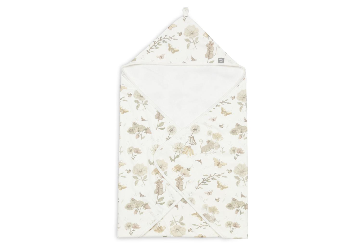 Jollein badcape - Dreamy mouse 75x75