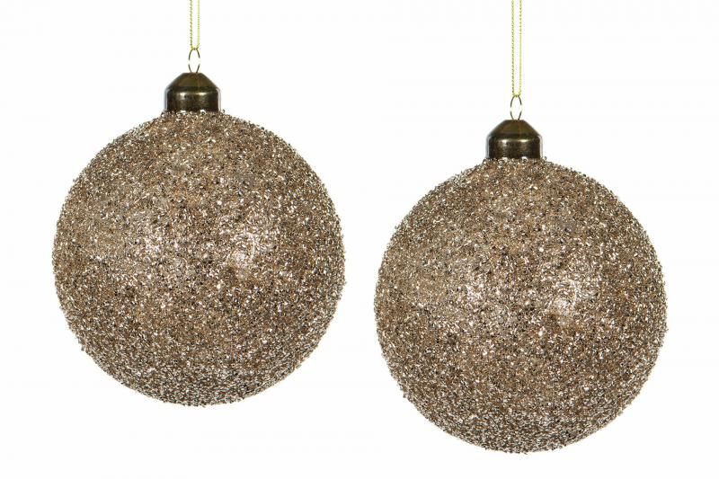 Glaskula Tindra - guld