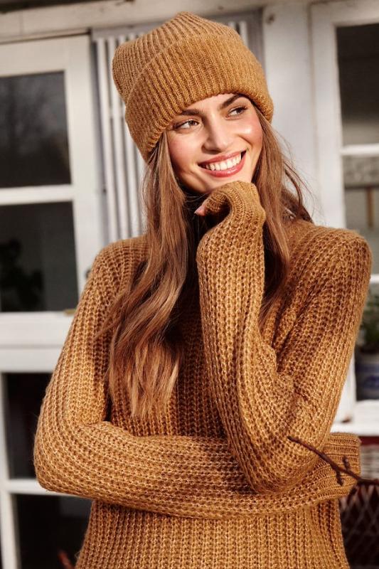 BrookeSZ Hat - Camel Brown