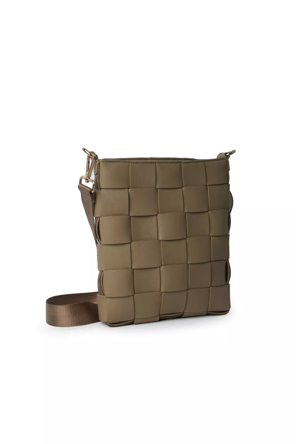 Braided strap Bag - taupe