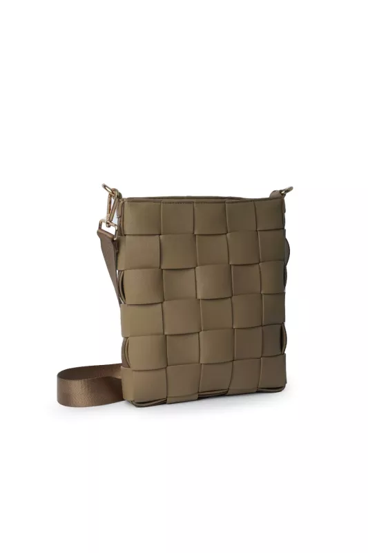 Braided strap Bag - taupe