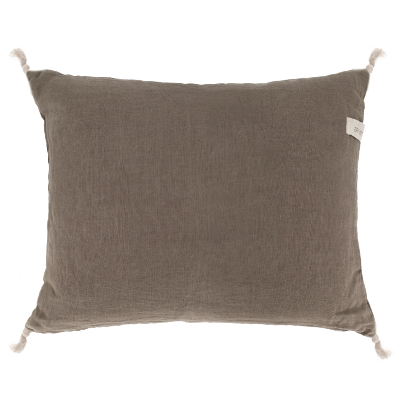 ERNST - Kuddfodral mullvad - linne 48x48cm