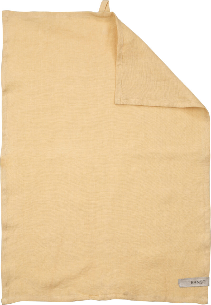 ERNST - Kökshandduk linne 47x70, gul