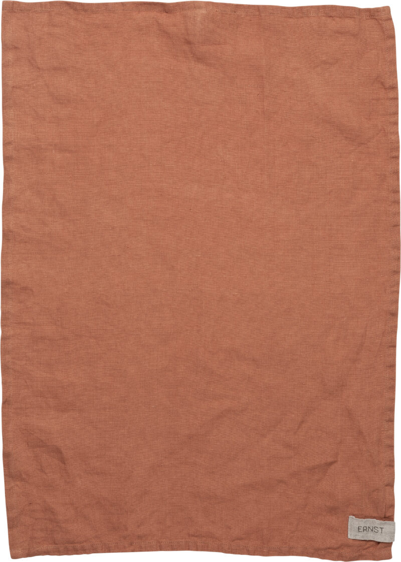 ERNST - Kökshandduk linne - hassel 50x70