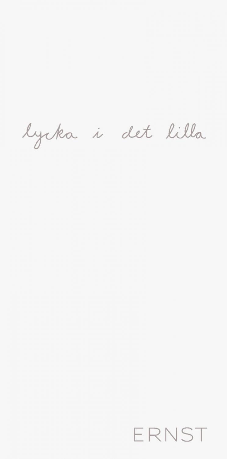 Servett-Lycka-vit/grå