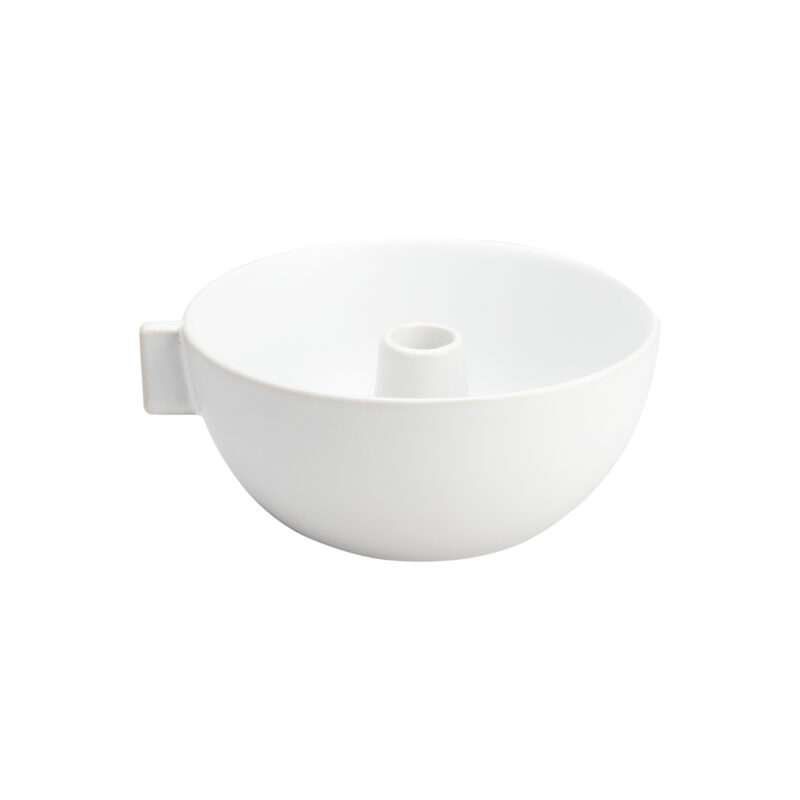 Ljusskål-vit sand-17x8