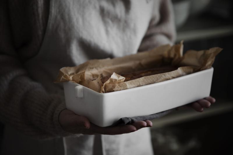 Ugnsform vit - 13x29x6