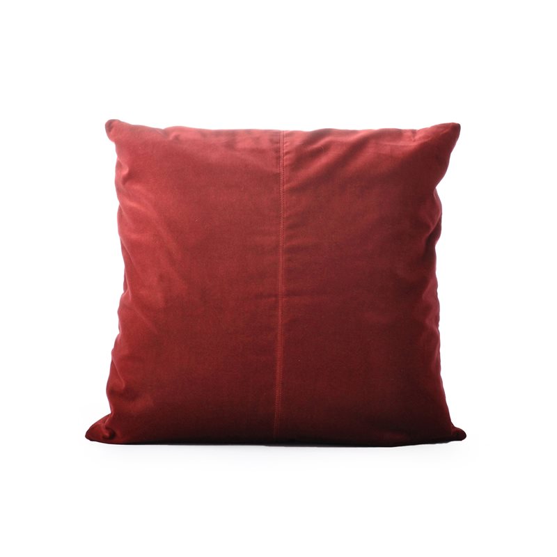 New red Velvet Cushion Cover - 50x50