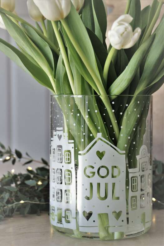 God Jul / Merry Christmas - 15x20cm