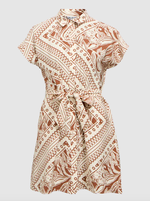 OBJLydia s/s re Short Dress