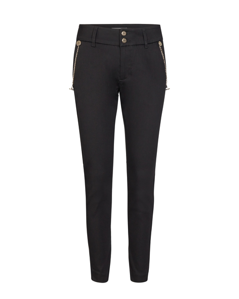 Blake Deep Black Jeans - ankle