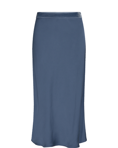 Bias satin Skirt