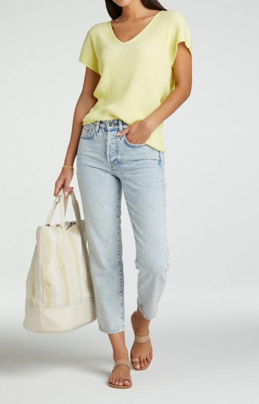 Rib structure Sweater