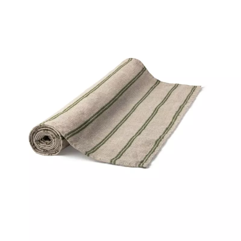 Löpare Linåker - Natrur/Grön 44x140