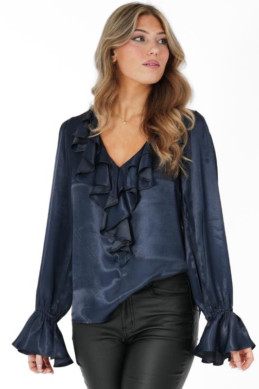 Selma Blouse Midnight blue