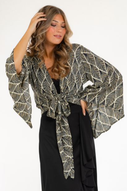 Lotus Blouse Jacket