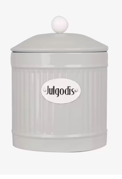 Plåtburk Hugo Julgodis Beige