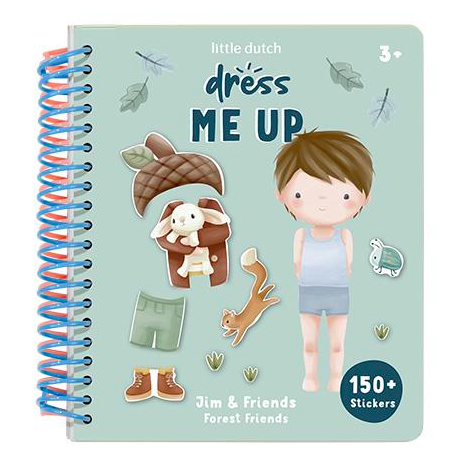 Little dutch - Udklaedningsbog - Forest Friends