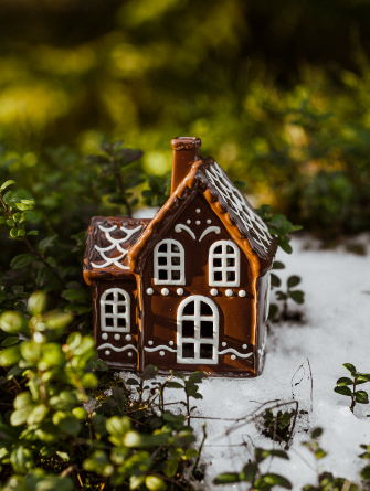 Julbyn nr 2 dekoration