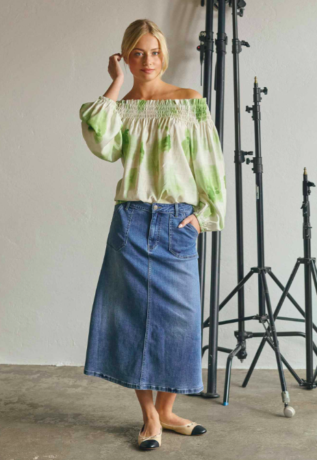 Carpi Denim Skirt