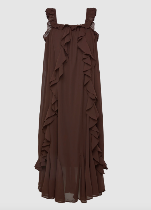 YASCHIFFA STRAP DRESS