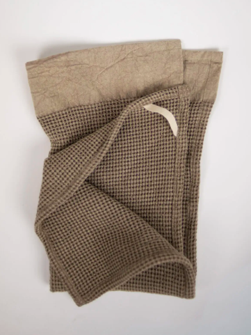 Nira handduk taupe 45x70 cm
