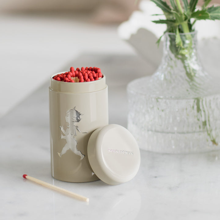 Tändsticksrör Sand  - 100st tändst.