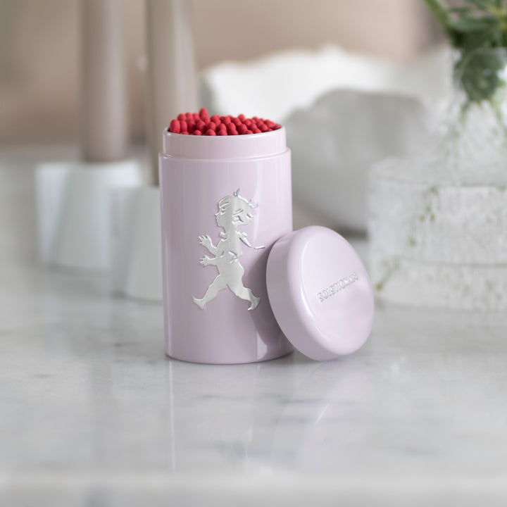 Tändsticksrör Rosa - 100 stickor