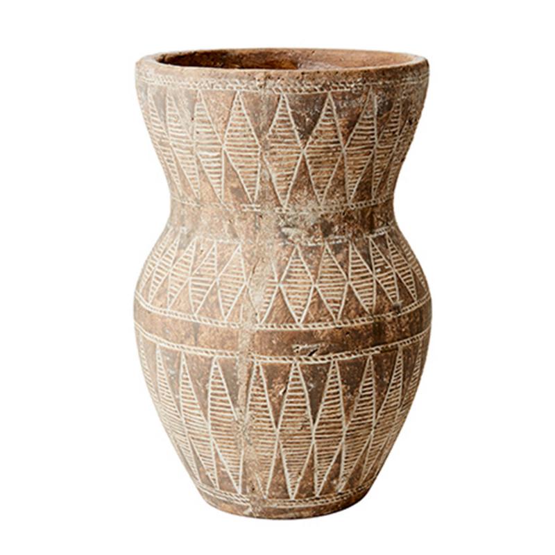 vas i terrakotta från affari Camille beige