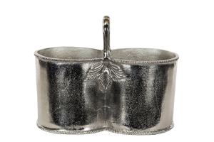 Vinkylare dubbel rå nickel