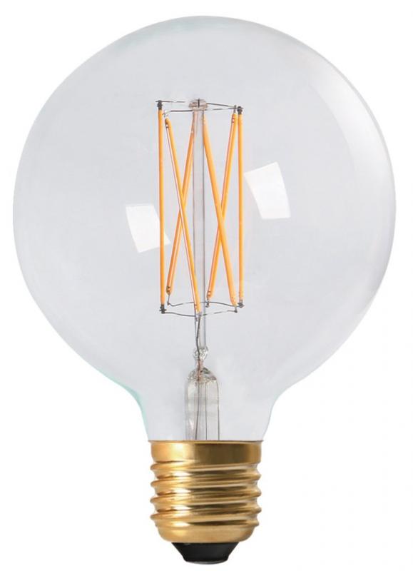 led lampa glob klar