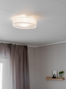 Sam plafond linne vit