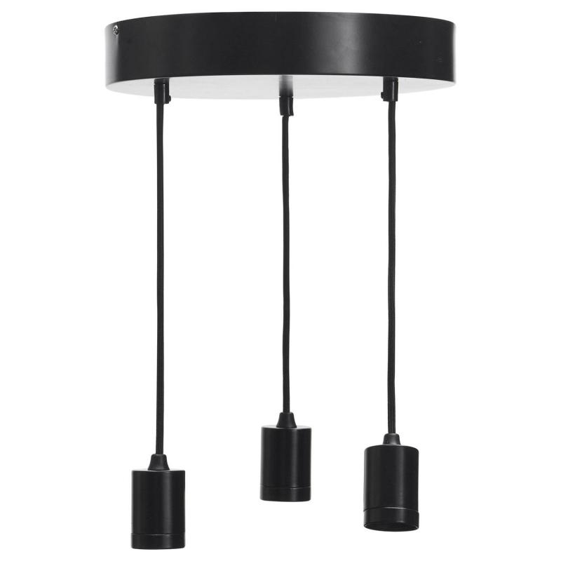 Läcker taklampa med 3 ljuskällor