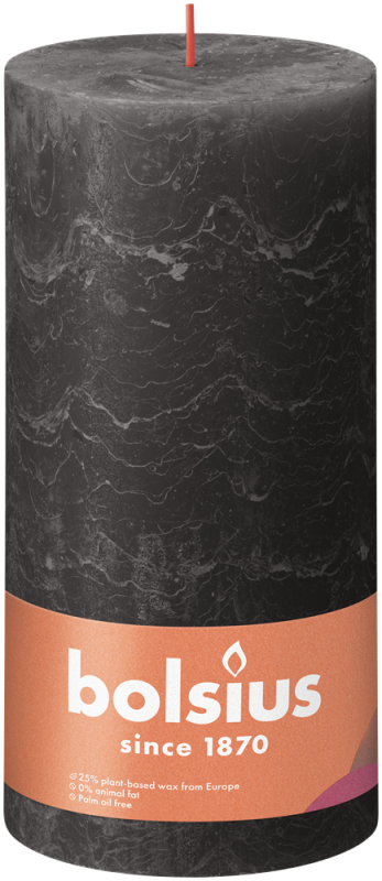 Blockljus Rustika 20x10 cm Stormy Grey