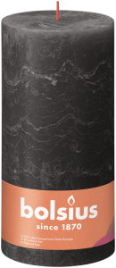 Blockljus Rustika 20x10 cm Stormy Grey