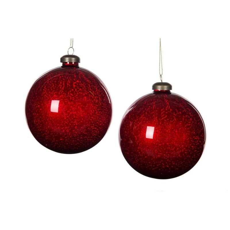 röd julgranskula
