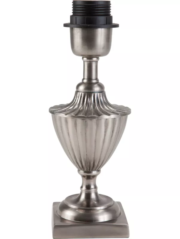 PR Home Pollino Lampfot Antiksilver 24cm