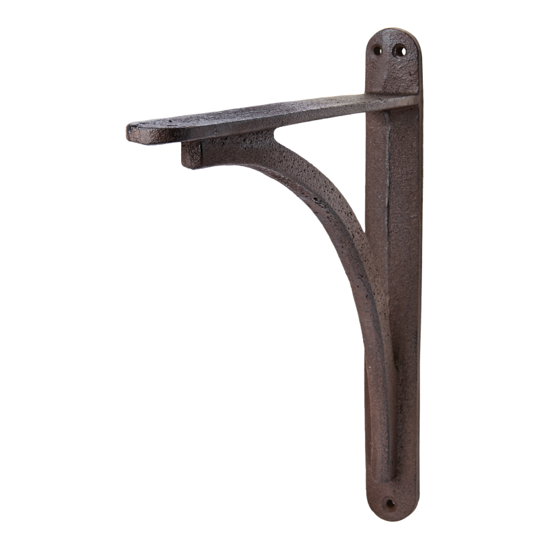 Allsidig konsol – hyllkonsol Frej i gjutjärn av Affari, Brun/svart