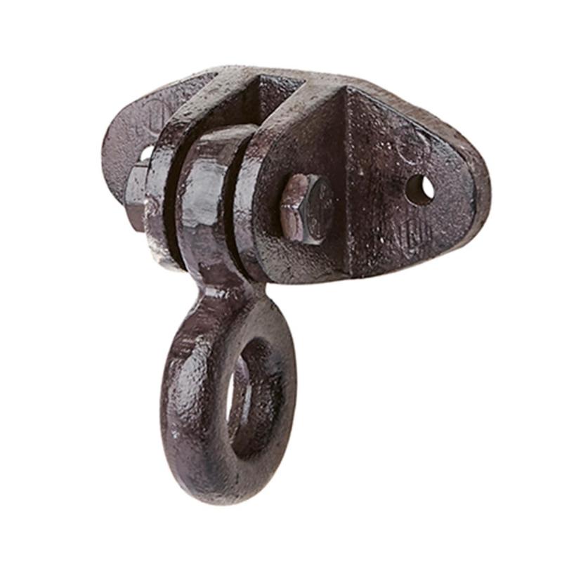 svart väggkrok med ring