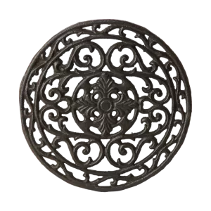 Underlägg i gjutjärn - grytunderlägg rund