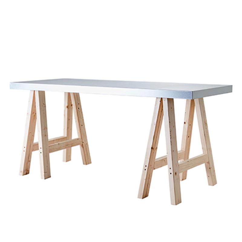 planteringsbord med stålskiva